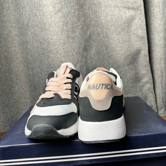 Nautica Women's Lace Up Sneaker for Running, Walking, Casual. - Picture 6 of 9